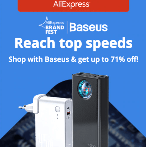 tech products aliexpress banner - How to register and earn a commission from the AliExpress Affiliate program in 2025?