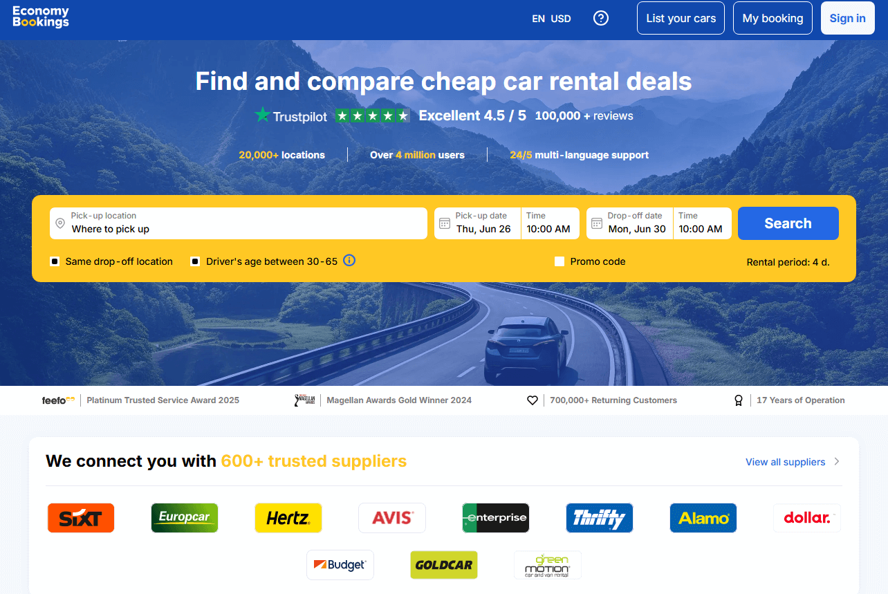 economy bookings - Top 10 Affiliate Programs for American Independence Day