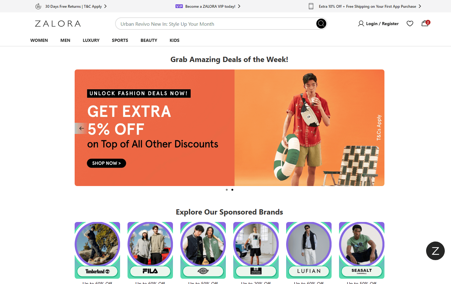 zalora - Top Affiliate Programs for Father’s Day in APAC