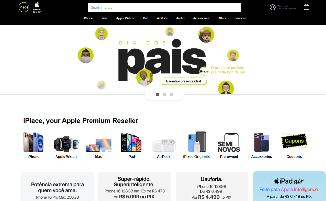 Best Affiliate Programs to Promote During Father's Day in Brazil iplace - Best Affiliate Programs to Promote During Father's Day in Brazil