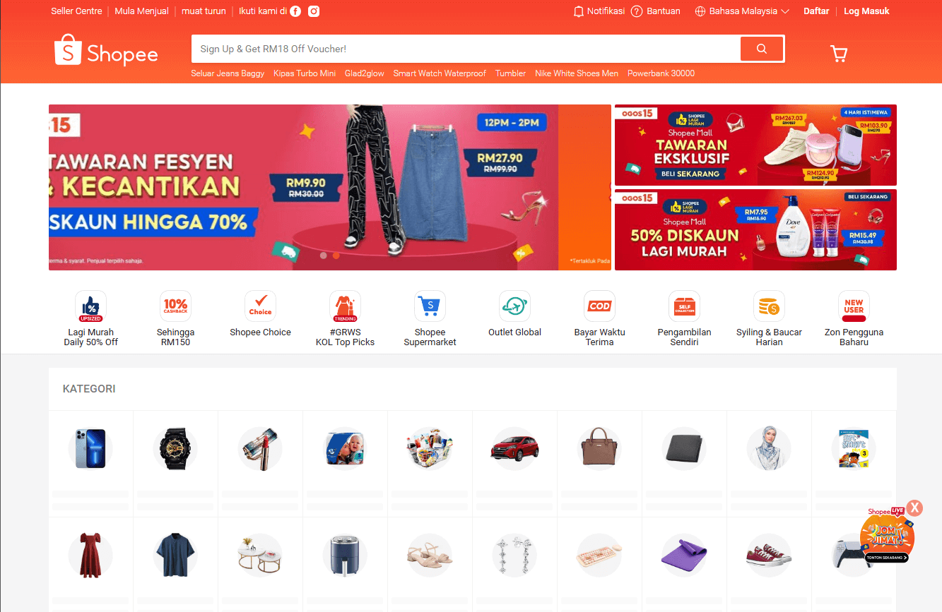 Best Affiliate Programs to Promote During Malaysia’s National Day shopee - Best Affiliate Programs to Promote During Malaysia’s National Day